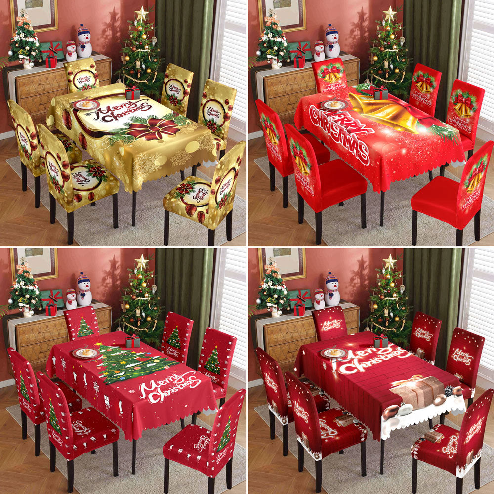 Table cloth and chair cover set