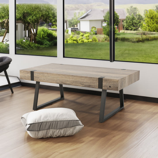 Coffee table for living room gray, grey