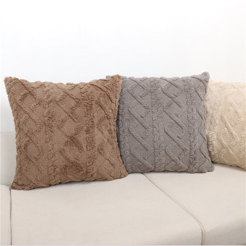 Throw pillow covers, brown, great, white, light blue, yellow
