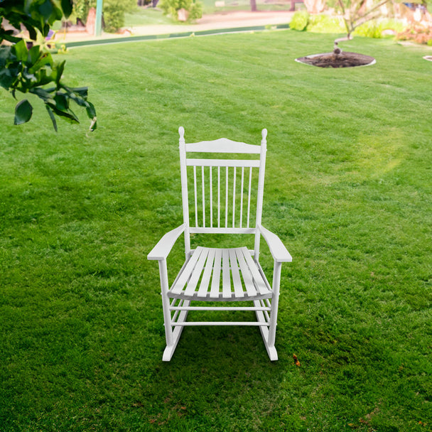 White Rocking Chair for outdoors