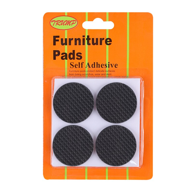 1 Set of Chair Foot Pad Corner Protector Furniture Legs Mute Wear-resistant Anti-slip Tape Cover Stool Leg Cover